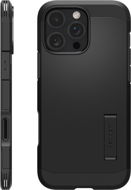Панель Spigen Tough Armor T AI MagFit для Apple iPhone 16 Pro Black (ACS08510) - зображення 3