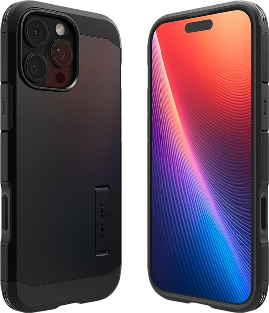 Панель Spigen Tough Armor T AI MagFit для Apple iPhone 16 Pro Max Black (ACS08503) - зображення 4