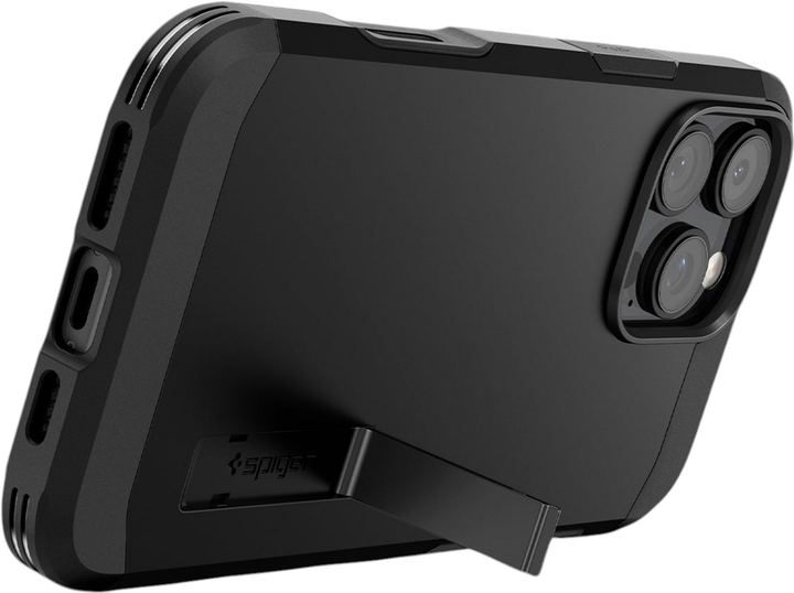 Панель Spigen Tough Armor T AI MagFit для Apple iPhone 16 Pro Max Black (ACS08503) - зображення 5