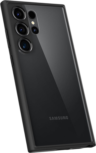 Панель Spigen Ultra Hybrid для Samsung Galaxy S24 Ultra Matte Black (ACS07295) - зображення 7