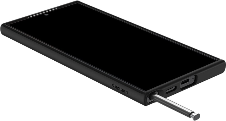Панель Spigen Ultra Hybrid для Samsung Galaxy S24 Ultra Matte Black (ACS07295) - зображення 9