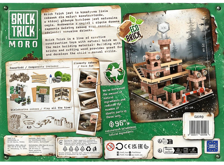 Klocki ceramiczne Trefl Brick Trick Moro Baza wojskowa (62049) (5900511620498) - obraz 4