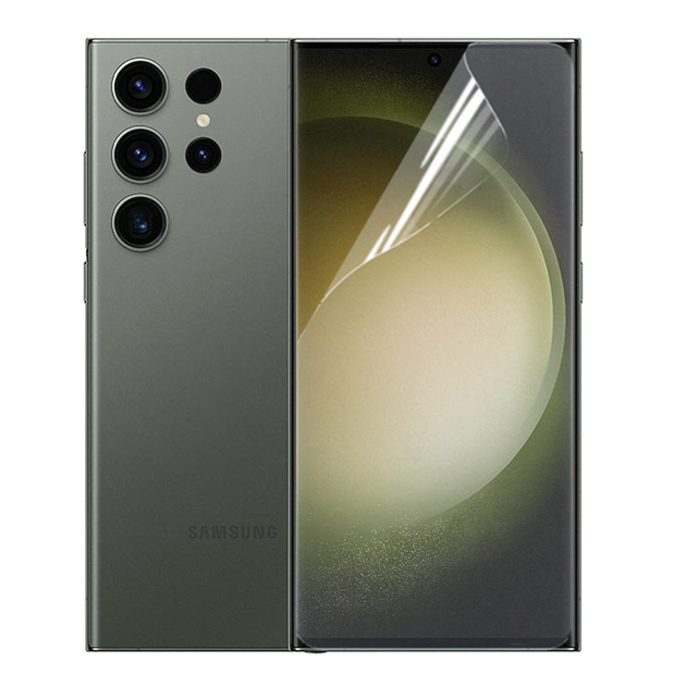 Протиударна гідрогелева плівка Hydrogel Film Samsung Galaxy S23 Ultra, Transparent - Фото 1 Протиударна гідрогелева плівка Hydrogel Film Samsung Galaxy S23 Ultra, Transparent - зображення 1