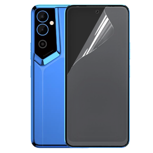 Протиударна гідрогелева плівка Hydrogel Film для Tecno Pova Neo 2, Transparent - Фото 1 Протиударна гідрогелева плівка Hydrogel Film для Tecno Pova Neo 2, Transparent - зображення 1