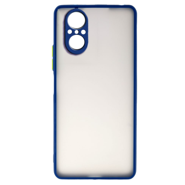 Чохол-накладка TPU Color Matte Case для Huawei Nova 9 SE blue - Фото 1 Чохол-накладка TPU Color Matte Case для Huawei Nova 9 SE blue - зображення 1