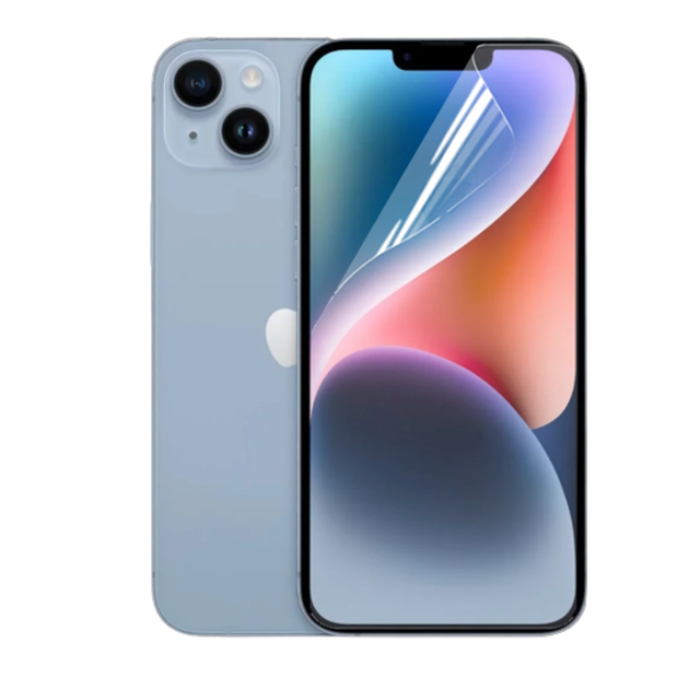 Протиударна гідрогелева плівка Hydrogel Film для Apple iPhone 15, Transparent - Фото 1 Протиударна гідрогелева плівка Hydrogel Film для Apple iPhone 15, Transparent - зображення 1