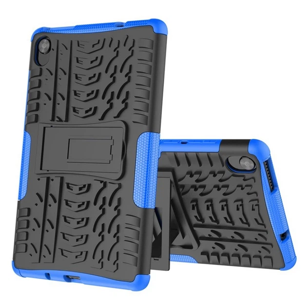 Бронированный чехол Armored Case для Lenovo Tab M8 (3rd Gen) blue - Фото 1 Бронированный чехол Armored Case для Lenovo Tab M8 (3rd Gen) blue - изображение 1