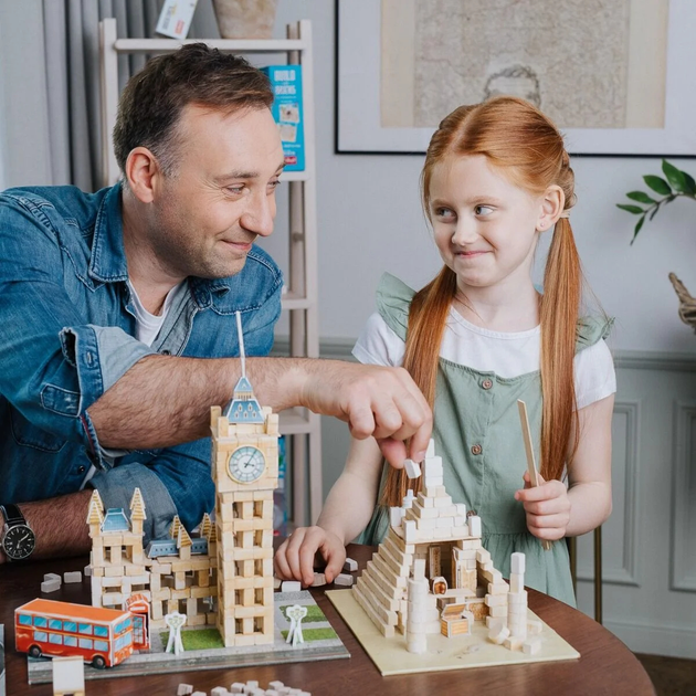 Klocki Trefl Brick Trick Travel Big Ben (61552) (5900511615524) - obraz 7