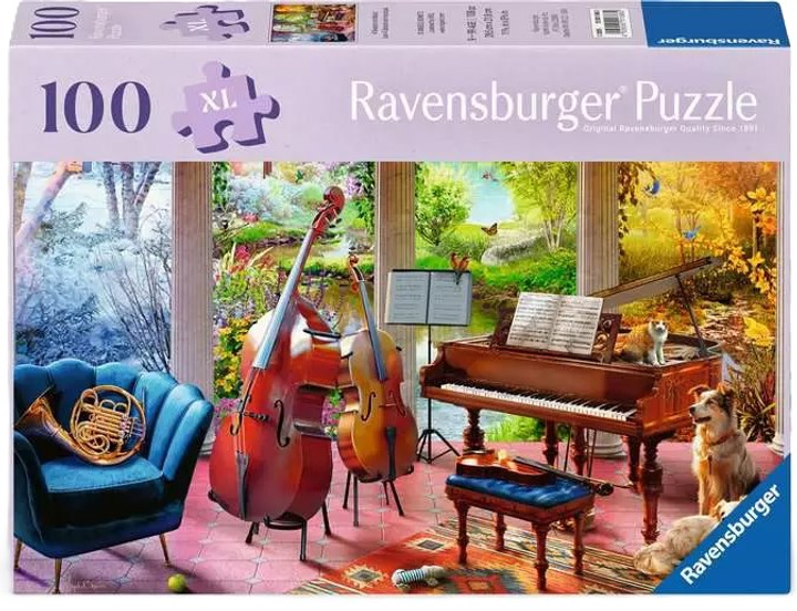 Пазл Ravensburger Музика 100 елементів 12001366 (4005555013662) - зображення 1