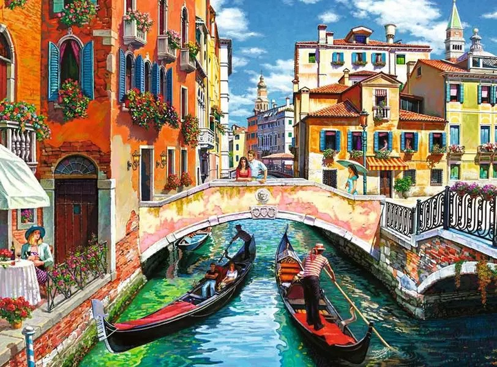 Пазл Ravensburger Венеція 100 елементів 12001365 (4005555013655) - зображення 2
