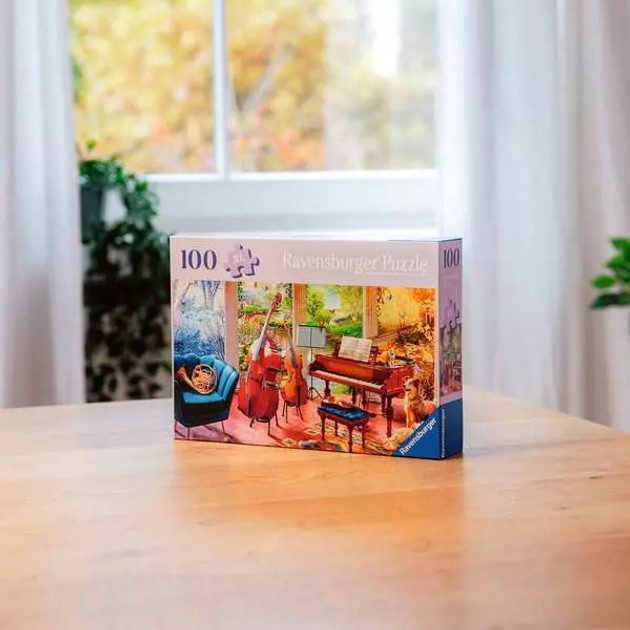 Пазл Ravensburger Музика 100 елементів 12001366 (4005555013662) - зображення 3