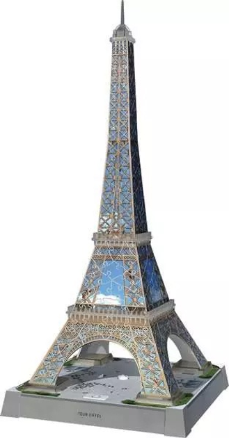 Puzzle 3D Ravensburger Iconics Wieża Eiffla 216 elementów 12008024 (4005555080244) - obraz 2