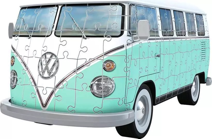 Пазл 3D Ravensburger Iconics Volkswagen T1 185 елементів 12008035 (4005555080350) - зображення 2