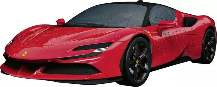 Пазл 3D Ravensburger Iconics Ferrari Stradale 108 елементів 12008041 (4005555080411) - зображення 2