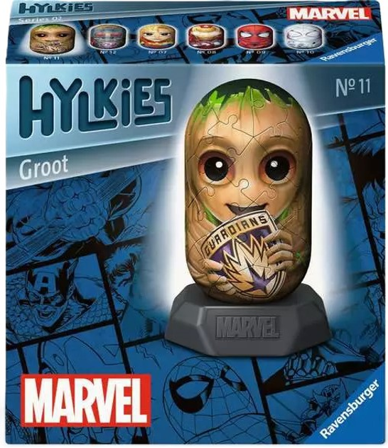 Пазл 3D Ravensburger Hylkies Грут 54 елементи 12001160 (4005555011606) - зображення 1