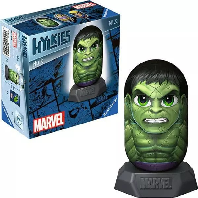 Пазл 3D Ravensburger Hylkies Галк 54 елементи 12008009 (4005555080091) - зображення 3