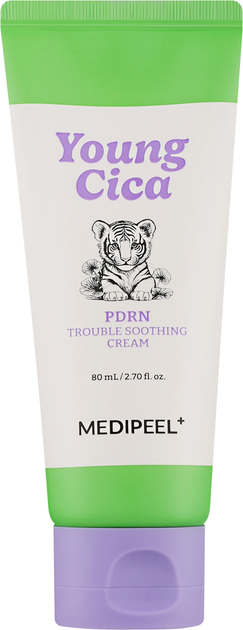 Крем для обличчя Medi-Peel Young Cica PDRN Trouble Soothing заспокійливий 80 мл (8809941824315) - зображення 2
