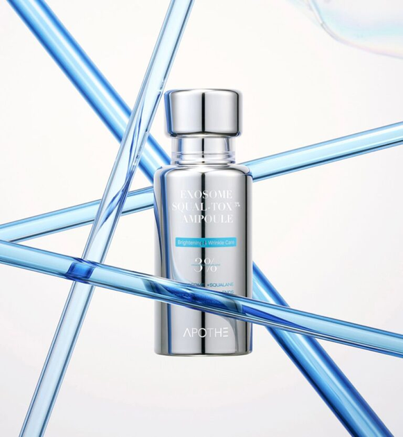 Сироватка для обличчя Apothe Exosome Squal-Tox 3% Ampoule зволожувальна 30 мл (8809859160185) - зображення 2