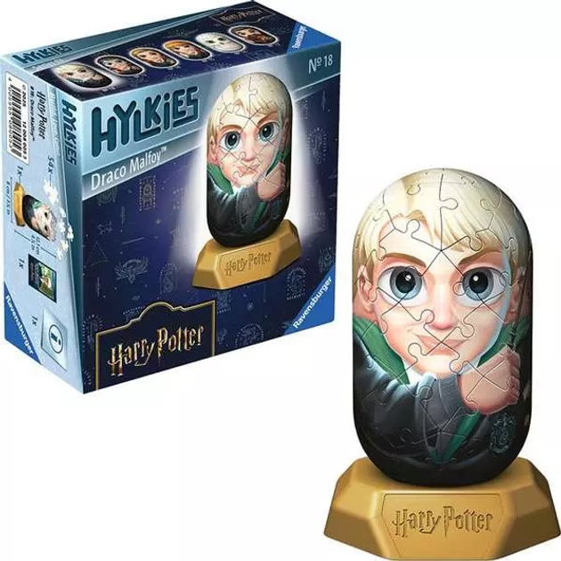 Пазл 3D Ravensburger Hylkies Драко Малфой 54 елементи 12008005 (4005555080053) - зображення 3