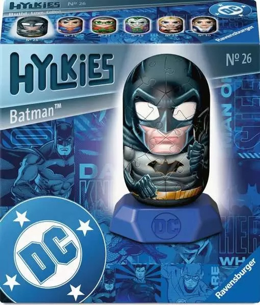 Пазл 3D Ravensburger Hylkies DC Бетмен 54 елемента 12008013 (4005555080138) - зображення 1
