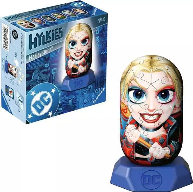 Пазл 3D Ravensburger Hylkies DC Харлі Квін 54 елемента 12008016 (4005555080169) - зображення 3