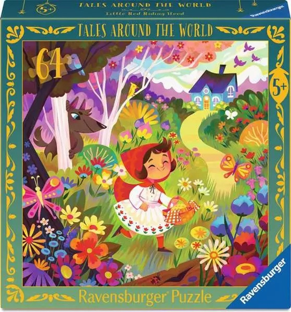 Puzzle Ravensburger Czerwony Kapturek 64 elementy 12004208 (4005555042082) - obraz 1