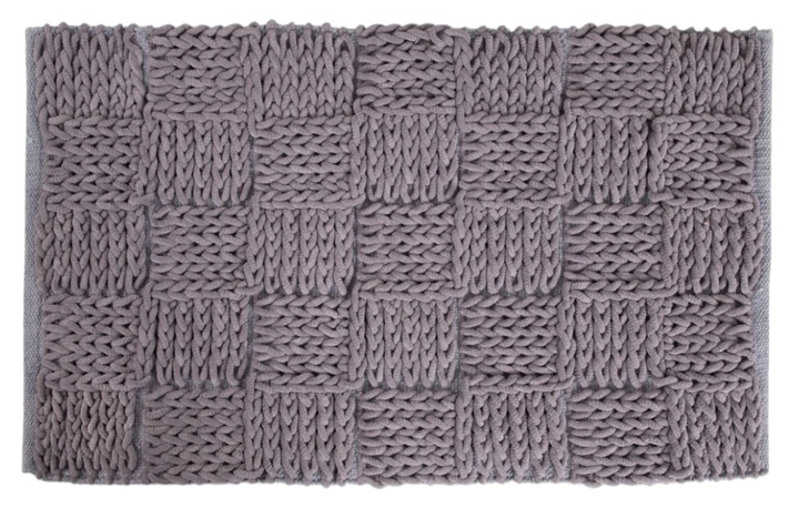 Dywanik łazienkowy HOMLA 735011 Tenu 50 x 80 cm Szary (5906496735011) - obraz 1