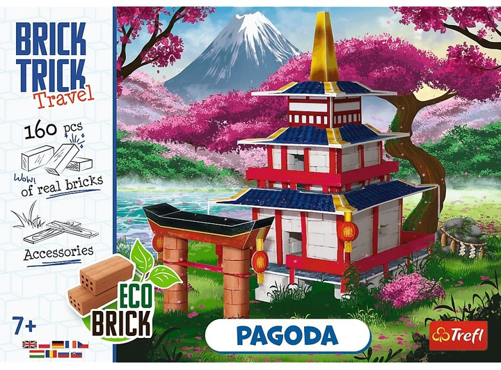 Klocki Trefl Brick Trick Travel Pagoda (61914) (5900511619140) - obraz 4