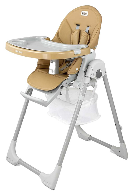 Krzesełko do karmienia  Milly Mally Bueno Beige (5901761127577) - obraz 1