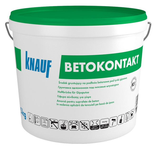 Ґрунтовка Knauf Betocontact 5 кг (4006379051014) - зображення 1