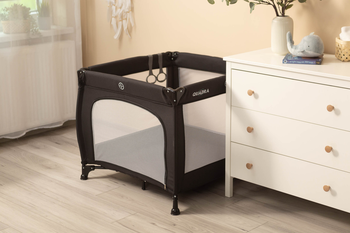 Манеж Caretero Quadra Black TERO-3996 (5908310397788) - зображення 6