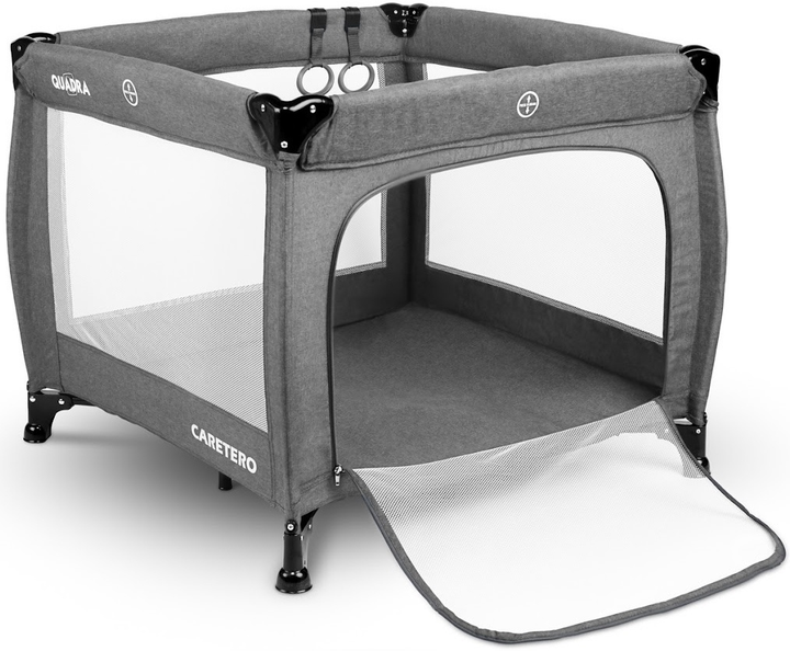 Манеж Caretero Quadra Grey TERO-3994 (5902021522064) - зображення 2