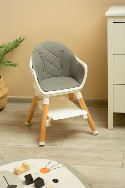 Krzesełko do karmienia Caretero Bravo Grey TERO-7590 (5908310392691) - obraz 13