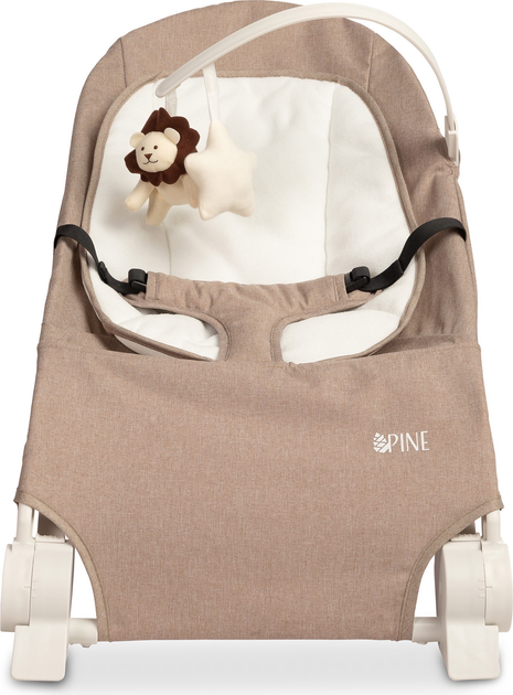 Leżaczek dziecięcy Caretero Pine Brown TERO-80612 (5908310397887) - obraz 6