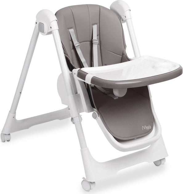 Krzesełko do karmienia Caretero Megalo Dark Grey TERO-7710 (5908310398167) - obraz 8