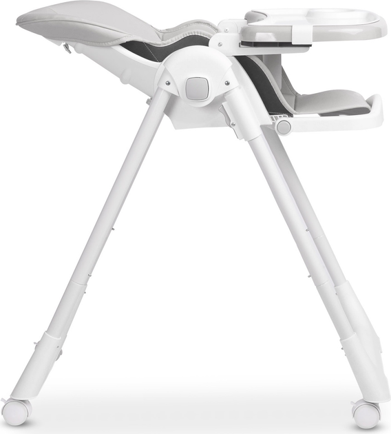 Krzesełko do karmienia Caretero Megalo Light Grey TERO-7711 (5908310398174) - obraz 5