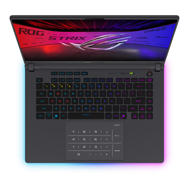 Ноутбук ASUS ROG Strix G16 G615JMR 16" IPS 1920x1200 165 Гц / Intel Core i7-14650HX 5,2 ГГц / NVIDIA GeForce RTX 5060 8 ГБ / RAM 64 ГБ DDR5 / SSD 2 ТБ / Windows 11 Pro (G615JMR-AS74) CUSTOM: 64GB RAM; 2TB SSD; Windows 11 Pro - зображення 5
