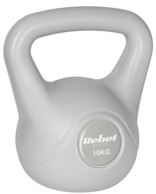 Kettlebell Rebel Active RBA-2322G-10 bitumiczny 10 kg Szary (5901890121958) - obraz 2