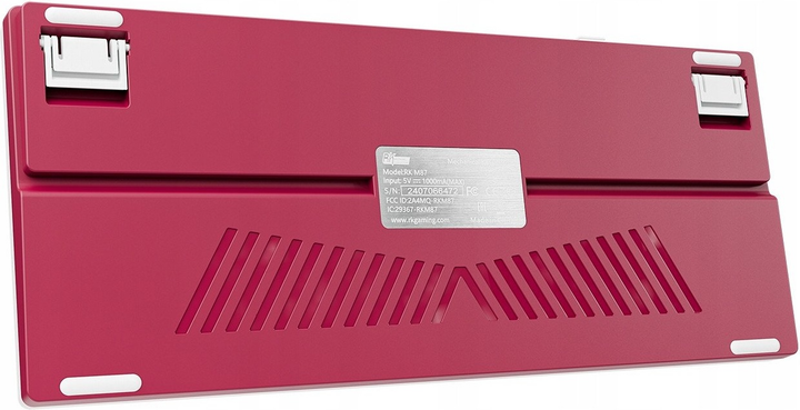 Klawiatura bezprzewodowa RK ROYAL KLUDGE M87 RGB Beige Switch Famicom (RK-M87-FAMICM-BEGSW-US) - obraz 6