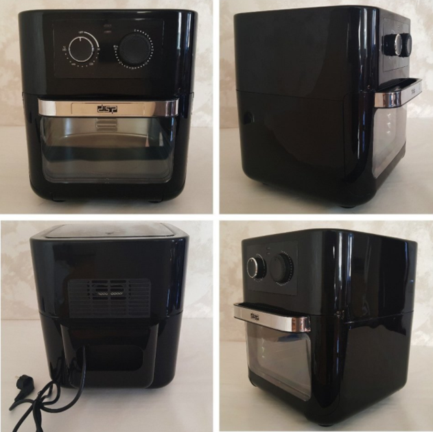 Мультипіч Аерофритюрниця духовка 12L фритюрниця Air Fryer DSP KB-2029 - изображение 3