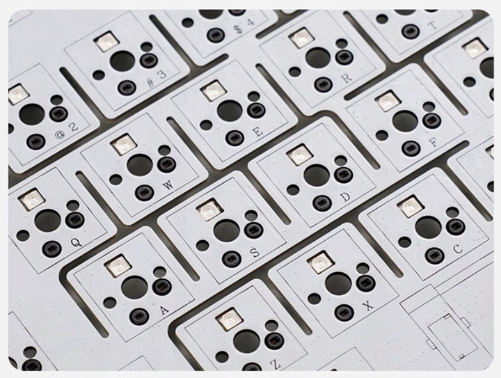 Klawiatura przewodowa RK ROYAL KLUDGE R87 Pro RGB Brown Switch Half Grey (RK-R87PRO-HALFGY-BRNSW-US) - obraz 8