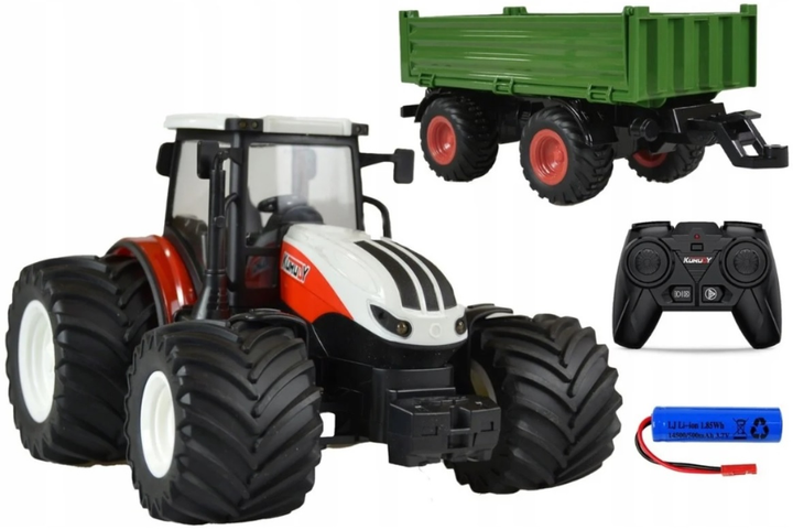 Трактор на радіокеруванні Ramiz R/C з причепом (5903864956511) - зображення 3