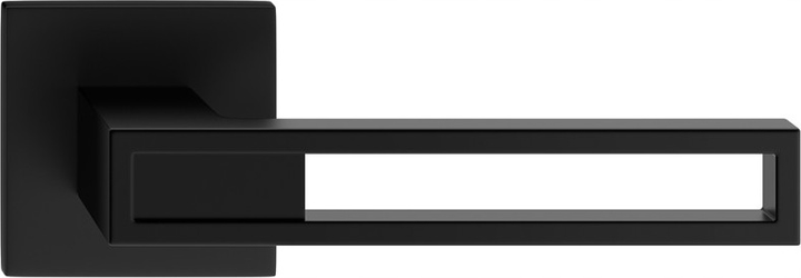 Дверна ручка Metal-Bud Tora K Fit Чорна VTOKFICZ (5905496700661) - зображення 3