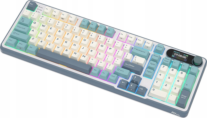 Klawiatura bezprzewodowa RK ROYAL KLUDGE S98 RGB Chartreuse Switch Light Cloud (RK-S98-LTCLD-CHTSW-US) - obraz 5