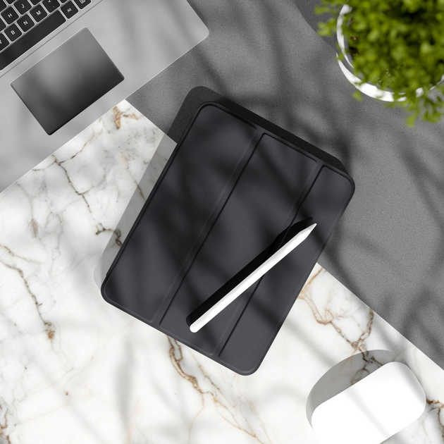 Etui z klapką Etteri Tablet Case do Samsung Galaxy Tab A9 2023 8.7" Black (5907504541457) - obraz 8