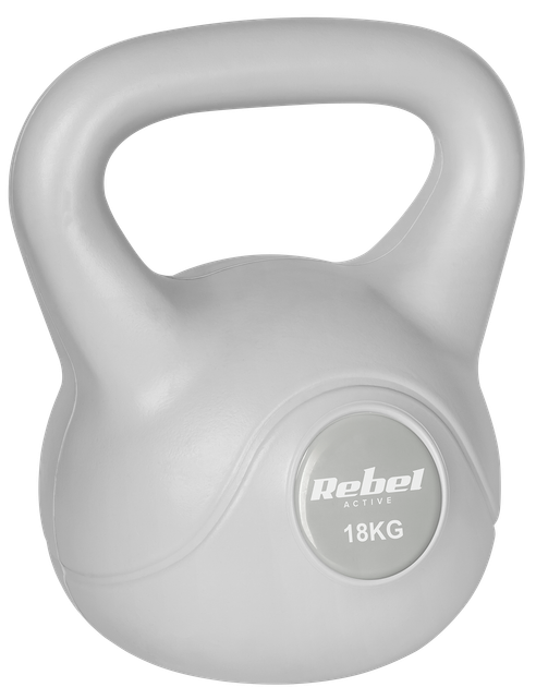 Гиря Rebel Active RBA-2322G-18 бітумна 18 кг Сіра (5901890122030) - зображення 2