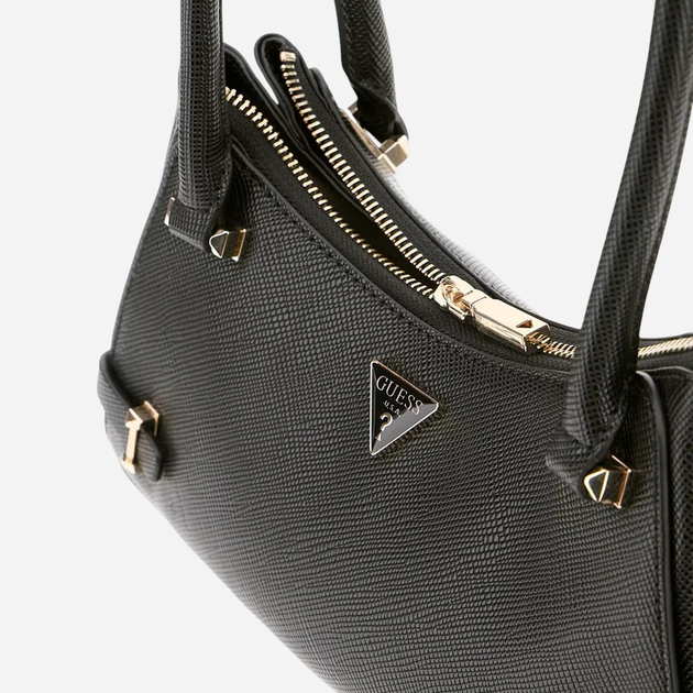 Torba damska mała Guess HWZG9657170-BLA Czarna - obraz 3