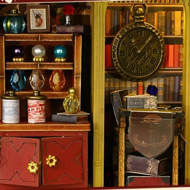 Конструктор Румбокс 3D DIY Дом сокровищ 24х18х22 см - изображение 2
