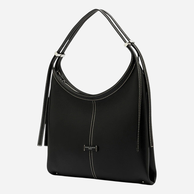 Torba damska skórzana Gianni Chiarini BS-11320-GRN-001 Czarna - obraz 3