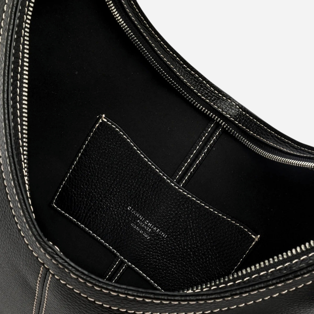 Torba damska skórzana Gianni Chiarini BS-11320-GRN-001 Czarna - obraz 4